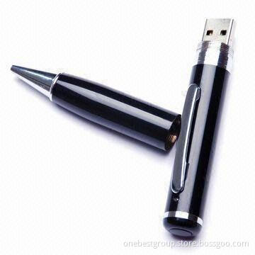 720P Camera Pen, Supports True HD Clear Video Recorder and Photo Taken Memory Stick Up to 8GB